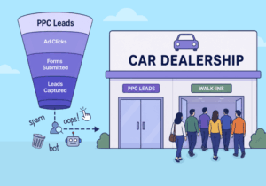 Why the Automotive PPC Funnel Is Built to Lie