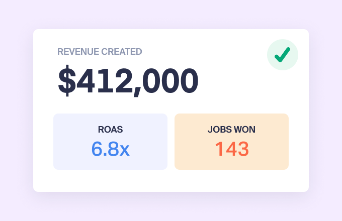 Created revenue