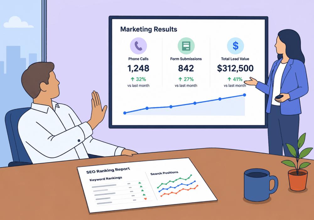 Illustration showing concepts related to How to: Turn an SEO Skeptic into a Believer