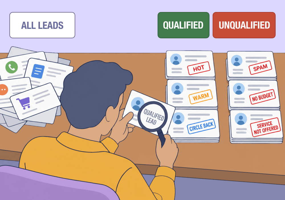 Illustration showing concepts related to What Is Lead Quality, and How Do You Actually Measure It?
